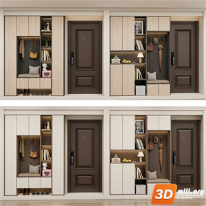 Shoe cabinet Skp Files